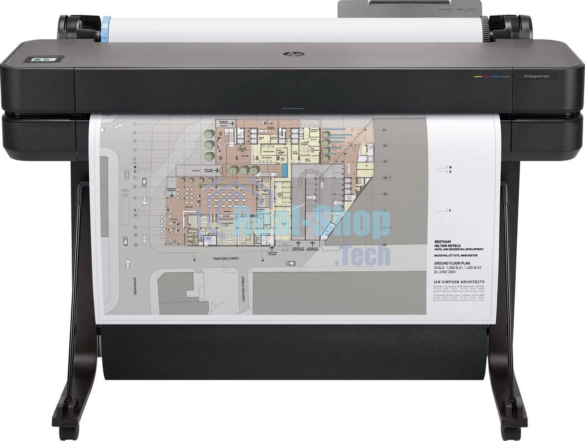 Плоттер струйный HP Designjet T630 (5HB11A), A0, 36