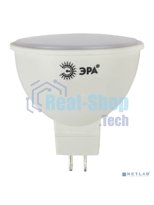 Лампа светодиодная ЭРА STD LED MR16-8W-12V-840-GU5.3 GU5.3 8Вт софит нейтральный белый свет
