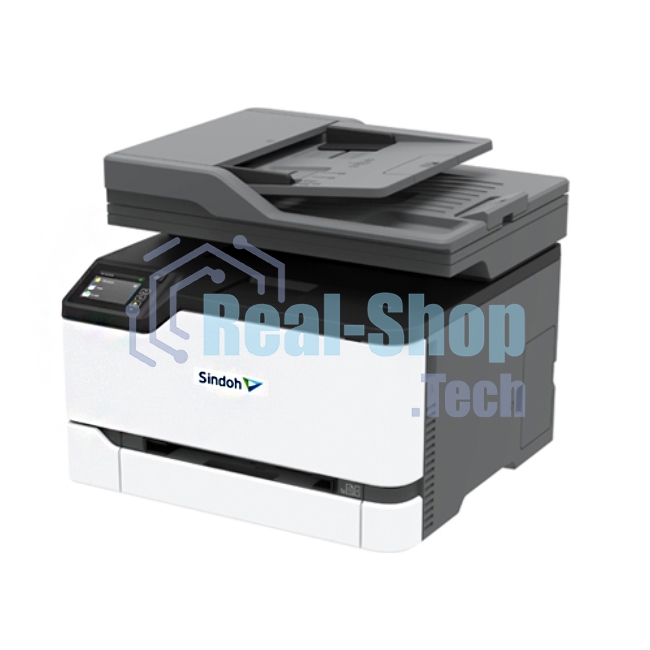 МФУ лазерное Sindoh C300, A4, цветной, печ. 24 стр/мин., скан. до 20 стр/мин (цвет.) 45 стр/мин (ч/б), 2400 x 600 dpi, USB, Ethernet, Wi-Fi