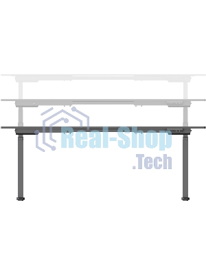 Подстолье Cactus CS-EDLF-BK каркас черный