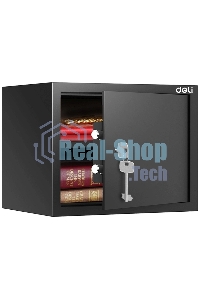 Сейф Deli Srock ET563 300x380x300мм ключевой