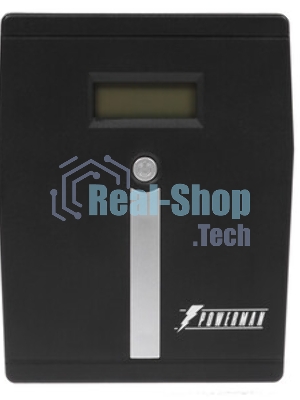 Источник бесперебойного питания Powerman Smart Sine 1500VA/1050W, 220V, Line-Interactive, LCD, Tower, Out: 4xShuko, черный*SmartSine1500