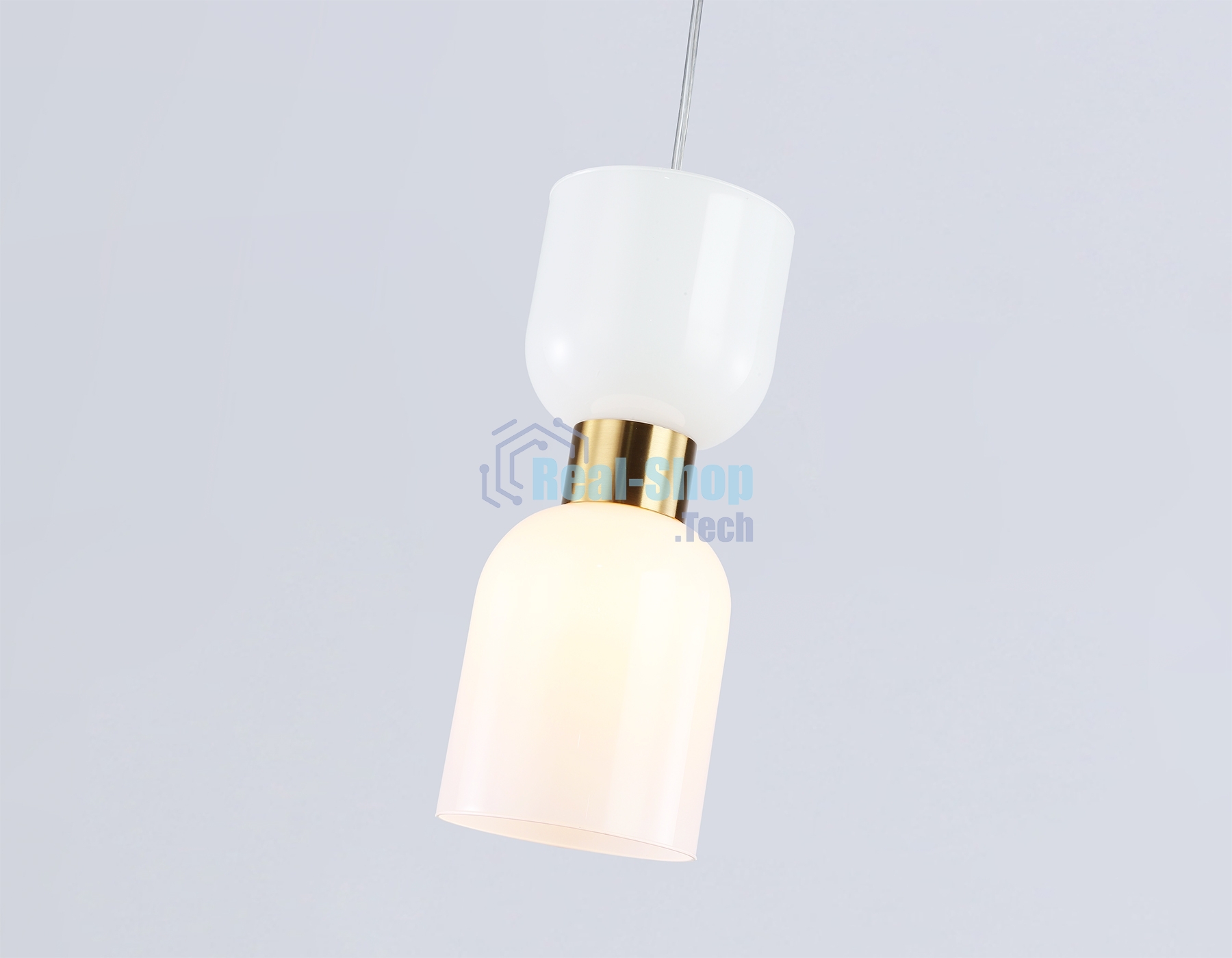 Светильник Ambrella light LH56091 BS/FR латунь/белый матовый E14 max 60W D120*1500