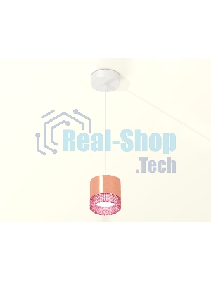 Светильник Ambrella Light XP8122031 PPG/PI/SWH золото розовое полированное/розовый/белый песок GX53 (A2331, C8122, N8486)