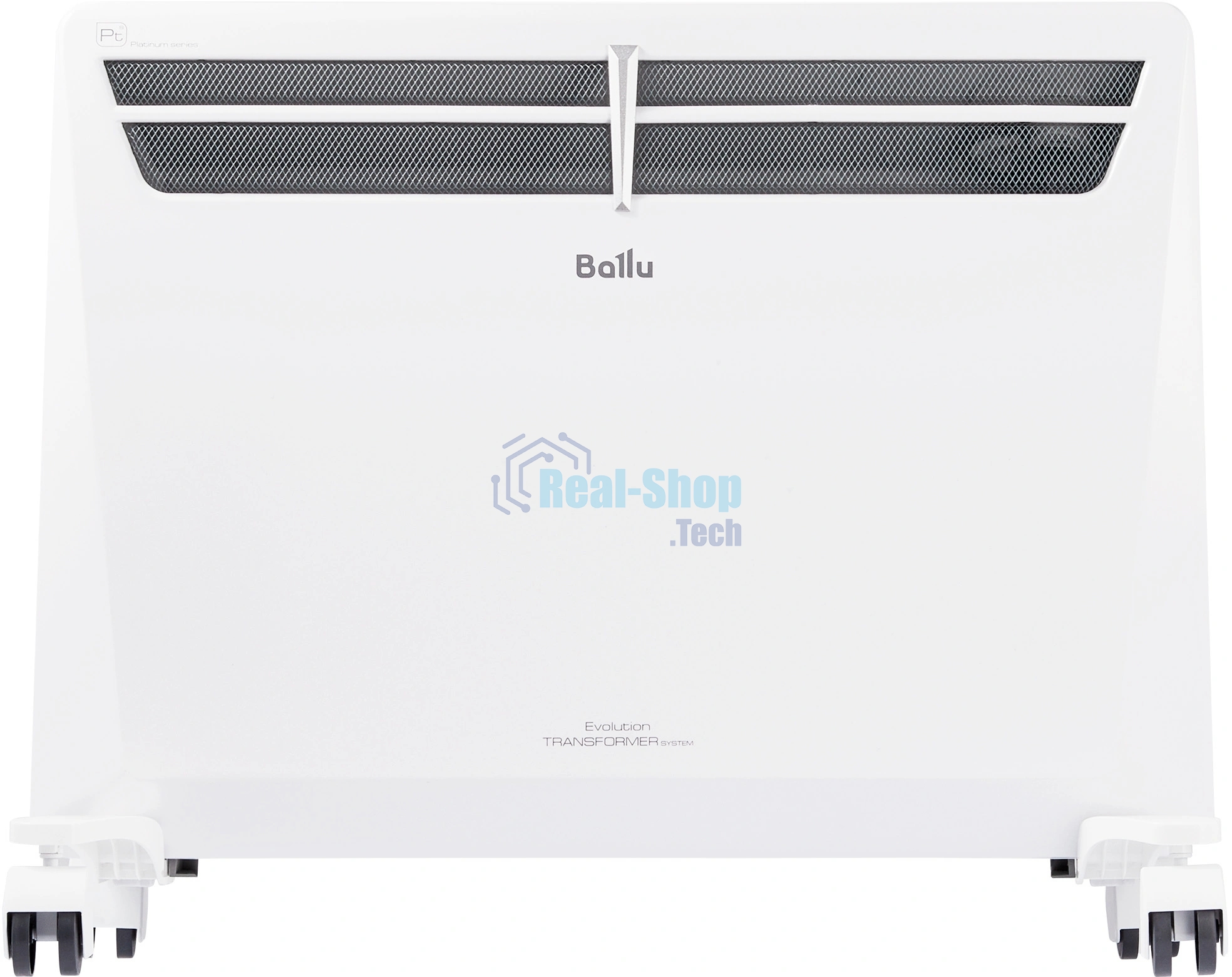 Конвектор электрический Ballu Evolution Digital Inverter BEC/EVI4-1000 белый, HEDGEHOG, 15 м², 1000 Вт, термостат, WiFi