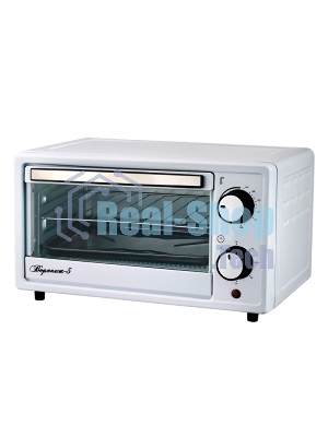 Мини-печь Великие Реки Воронеж-5, 900 Вт, 9 литров, таймер на 60 минут, функции духовки, гриля, тостера, быстрый нагрев, компактный размер