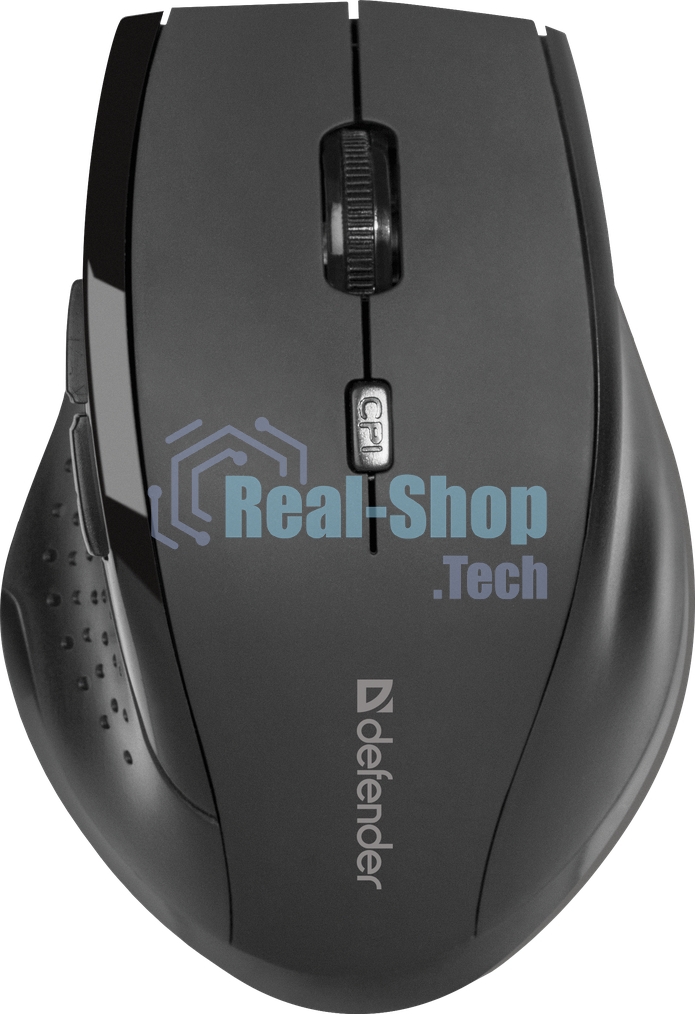 Мышь беспроводная Defender Accura MM-365 черный, 1600 dpi, радиоканал, USB, кнопки - 6