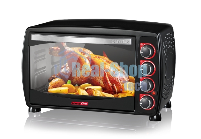 Мини-печь Centek CT-1531-42 CONVECTION (черн) 42л 1600Вт, 5 режимов, конвекция