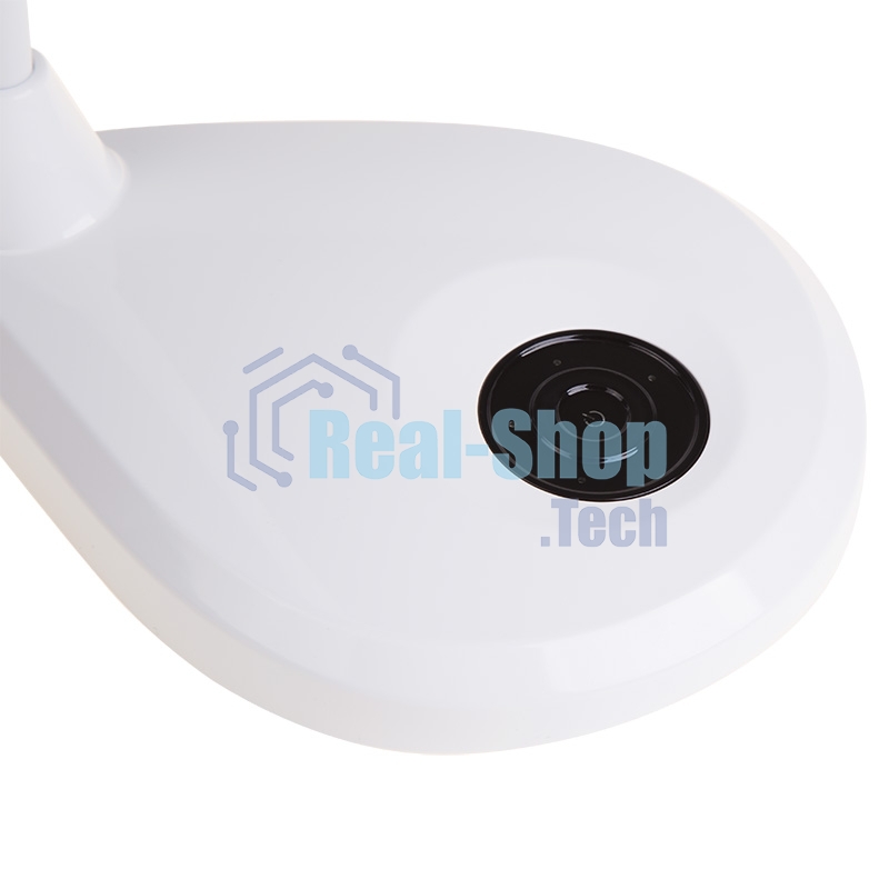 Лупа настольная 3D Rexant с подсветкой 3 LED, сенсорная регулировка яркости, EXPERT, белая