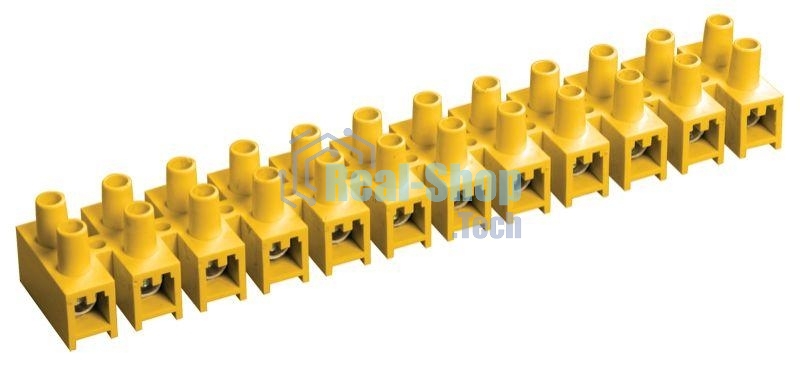 Зажим винтовой ЗВИ-5 н/г 1.5-4.0 кв.мм 12 пар черный IEK UZV5-005-04