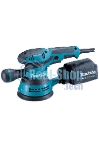 Эксцентриковая шлифовальная машина Makita BO5041 ЭШМ,300Вт,ф125мм,4000-12000об\м,ампл-2.8мм,1.4кг,кор,п\сборник,доп.рукоятка