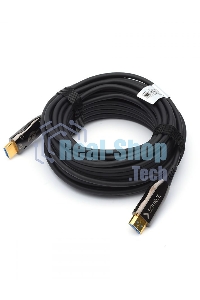Кабель HDMI 10 м (HIGH speed, Metal gold, Optical) 8K VER 2.1 Кабель HDMI 10 м (HIGH speed, Metal gold, Optical) 8K VER 2.1