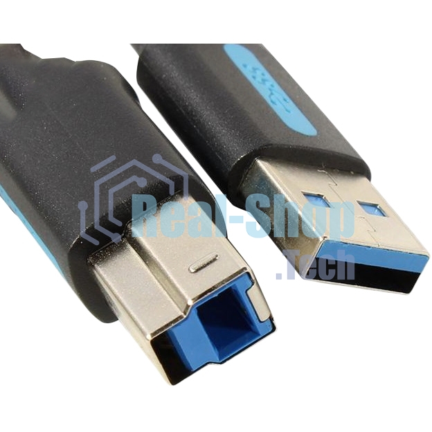 Кабель Vention USB 3.0 AM/BM - 1м