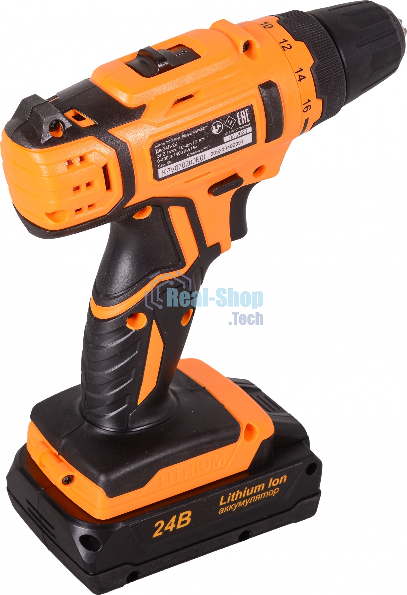 Дрель-шуруповерт аккумуляторная Вихрь ДА-24Л-2к 72/14/18, Аккумуляторная, 24В