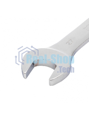 Ключ комбинированный трещоточный Matrix 27 мм, CrV, шарнирный, зерк.хром