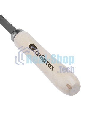 Напильник Сибртех 250мм круглый деревянная ручка