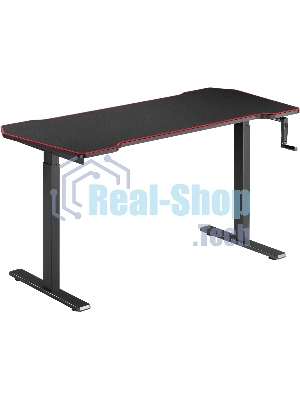 Стол компьютерный Cactus CS-MDL-BK столешница МДФ, черный