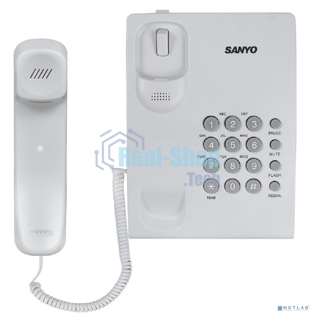 Телефон проводной SANYO RA-S204W белый