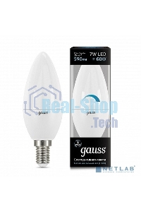 Лампа светодиодная Gauss Led Candle-dim E14 7Вт 4100К диммируемая