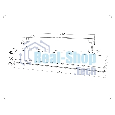 Управляемый светодиодный светильник для шинопровода Magnetic Ambrella light GL1332 BK черный IP20 18W 3000K-6400K 220V 120° 342*25*112 (Без ПДУ)