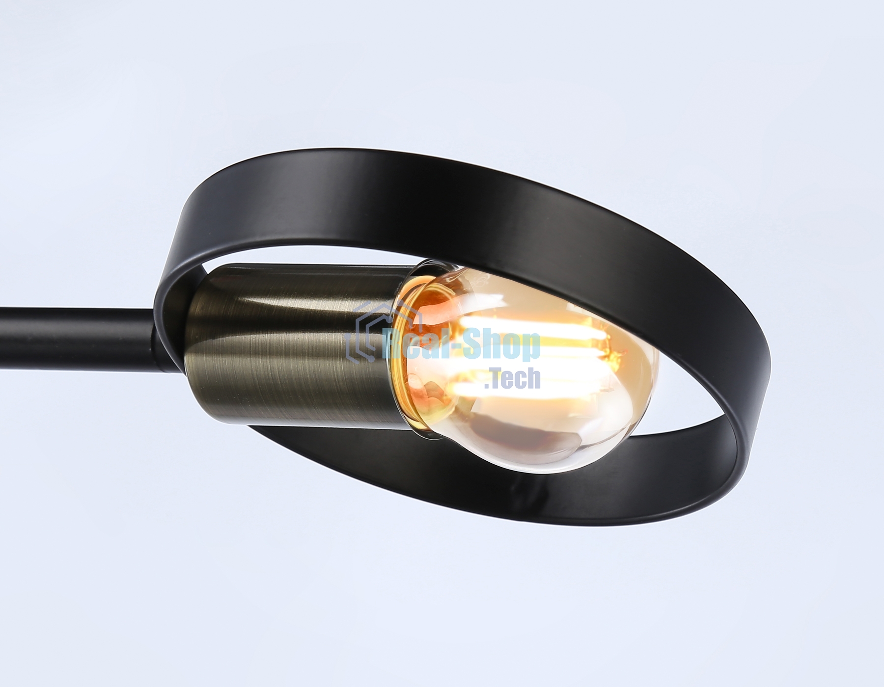 Светильник Ambrella light TR8225/2 BK/SB черный/бронза E27/2 max 40W 510*165*190