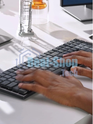 Клавиатура Logitech MX Mechanical механическая черный USB беспроводная BT/Radio slim LED (920-010766)