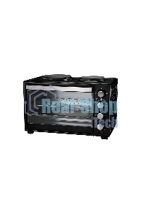 Мини-печь Великие реки Днепр-1, черный, 3200 Вт, 30 л, 2 конфорки