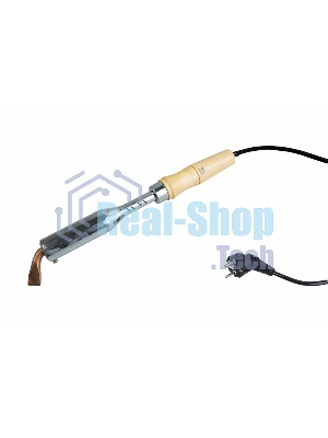 Паяльник ПД Rexant, керам.нагреватель, 200 Вт, 230 В, деревянная ручка