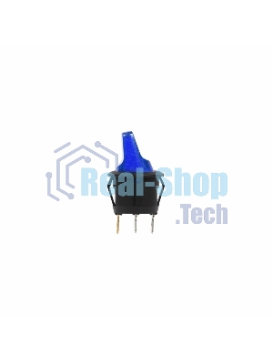 Выключатель клавишный Rexant круглый 250V 6А (3с) ON-OFF синий