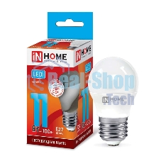 Лампа светодиодная LED-ШАР-VC 11Вт 230В E27 4000К 990лм IN HOME 4690612020617