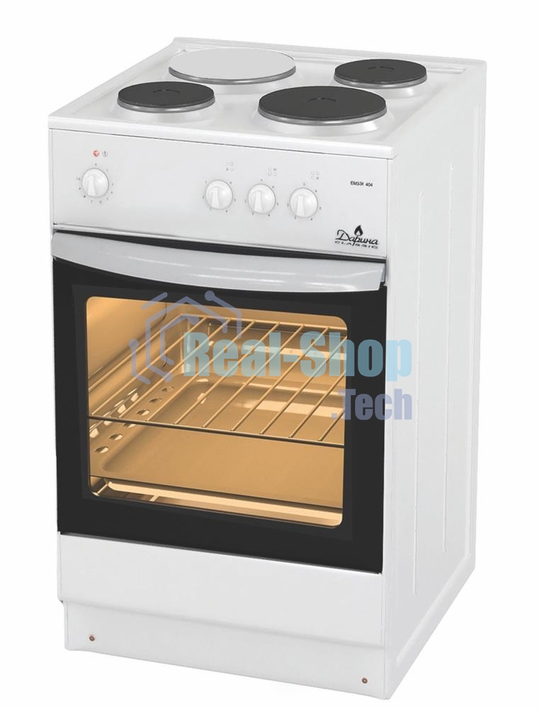 Плита электрическая Darina S EM331 404 W белый, конфорок 3 шт, духовка 50 л, 50 см x 85 см x 56 см
