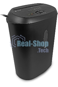 Шредер ГЕЛЕОС УМ24-4, DIN P-4 (4 ур-нь секр.), фрагмент 3,9х38мм, 17 лист (70г/м2), CD/пл.карты/скрепки/скобы, 24 литра