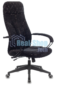 Кресло руководителя Бюрократ CH-608 Fabric черный Light-20 крестовина пластик