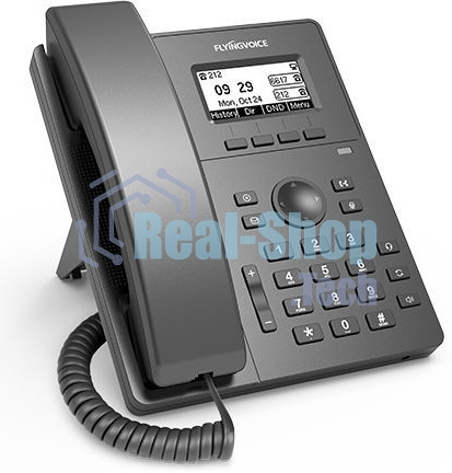 Телефон IP Flyingvoice P10P черный