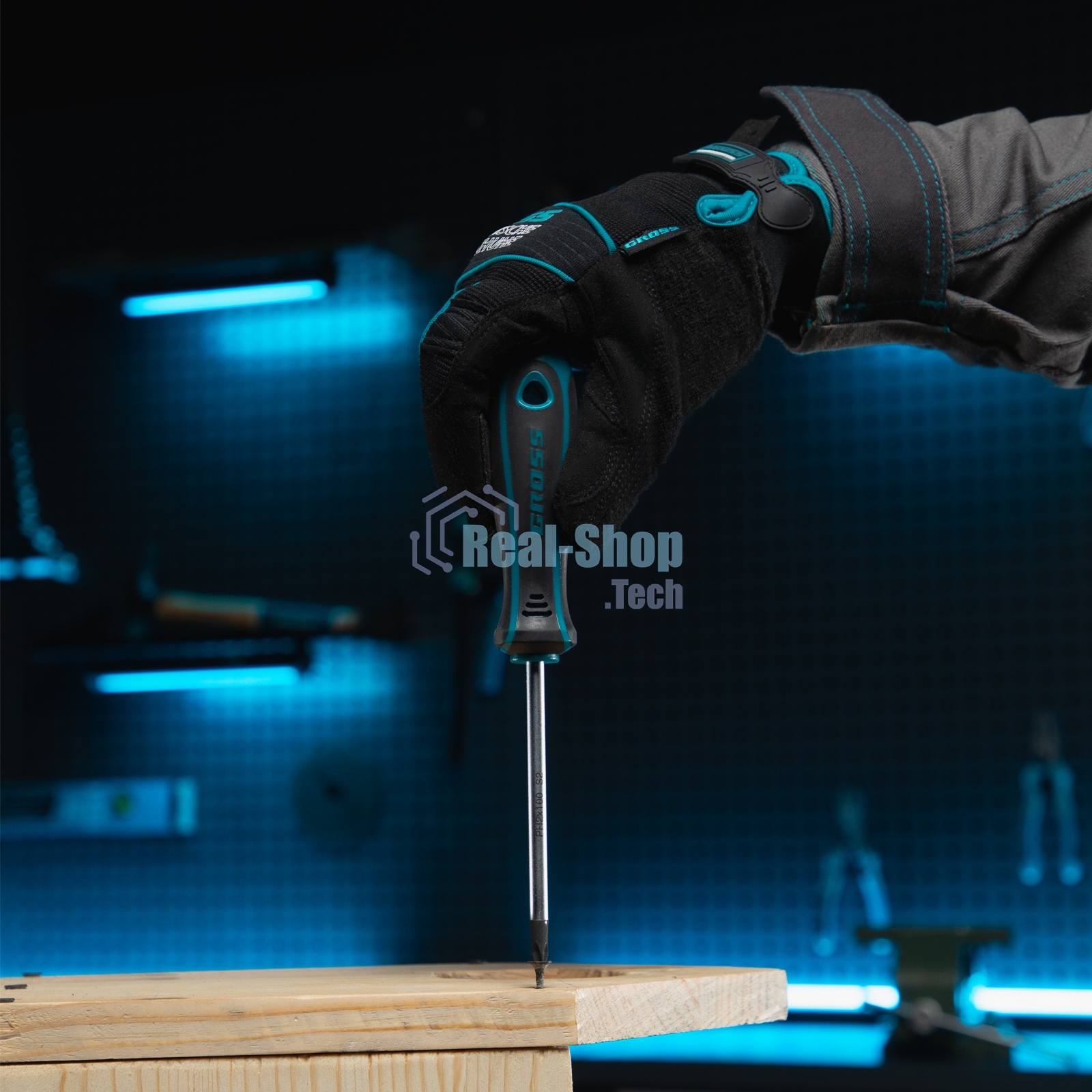 Набор инструментов Gross 76 предметов, 120 зубьев, CrV1/4, 1/2