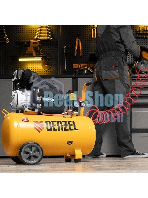 Компрессор воздушный Denzel DK1800/50,Х-PRO (58068) 1,8 кВт, 280л/мин, 50л