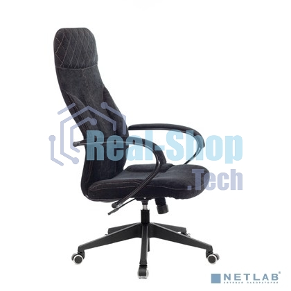 Кресло руководителя Бюрократ CH-608 Fabric черный Light-20 крестовина пластик