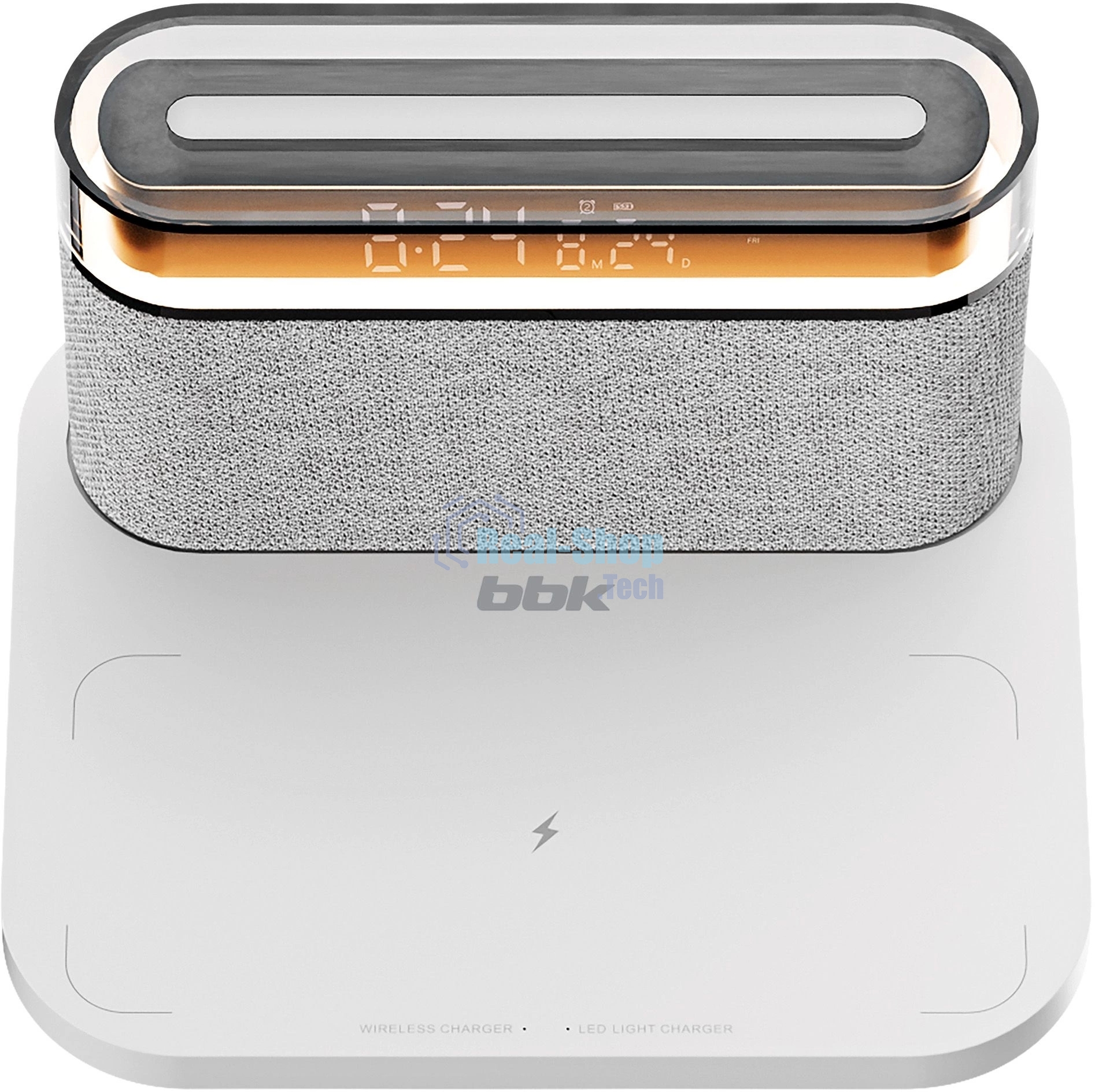 Портативная колонка BBK BTA2020 белый 5W 1.0 BT 10м 1200mAh