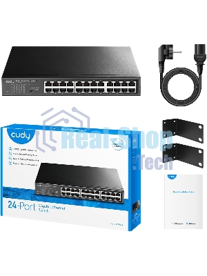 Коммутатор Cudy GS1024, 24×1 Гбит/с