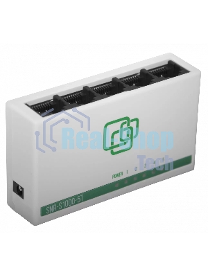 Коммутатор SNR SNR-S1000-5T, 10/100BaseT, количество портов 5 шт, (L2)