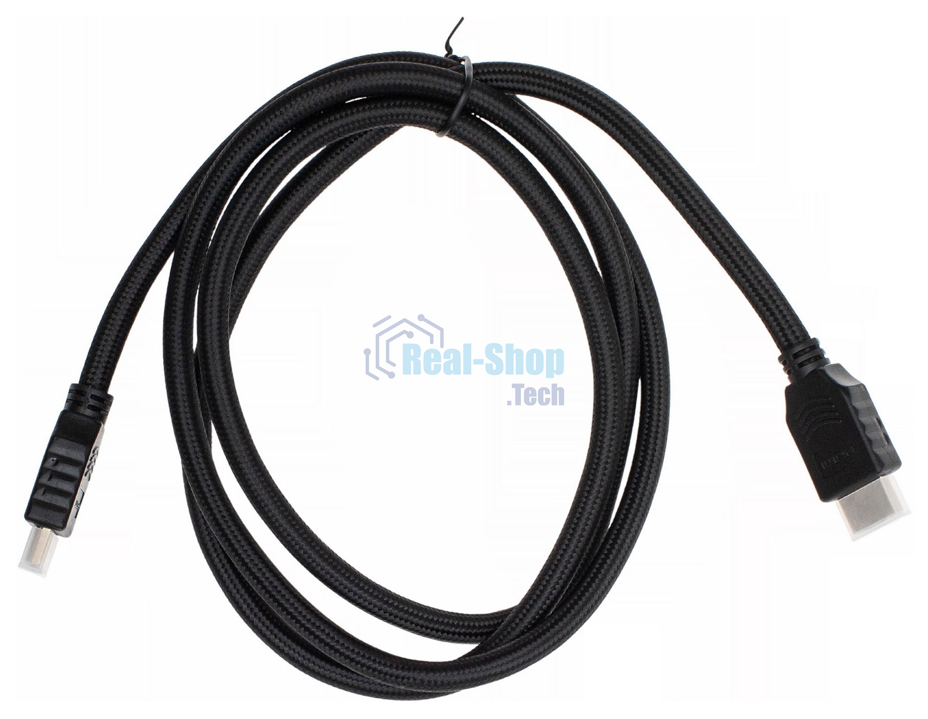 Кабель аудио-видео Cactus CS-HDMI.2-1.5 HDMI (m)/HDMI (m) 1.5м. позолоченные контакты черный