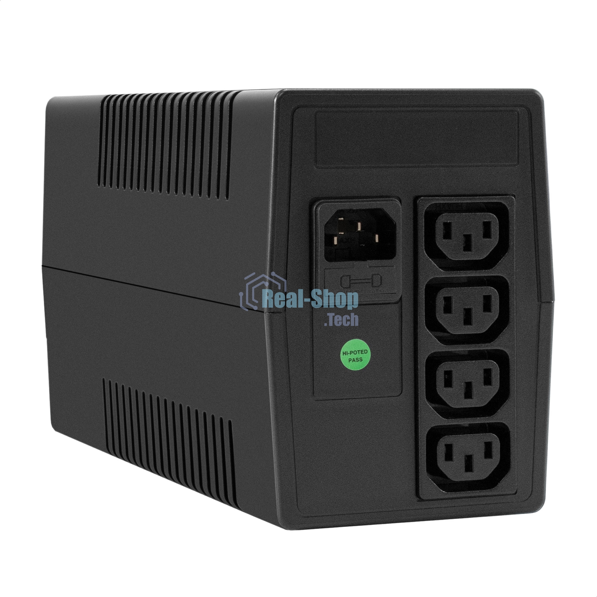 Источник бесперебойного питания ExeGate Power NB-1000.LED.AVR.4C13 (1000VA/650W, LED, AVR, 4*C13, батарея 12V 9Ah, черный)