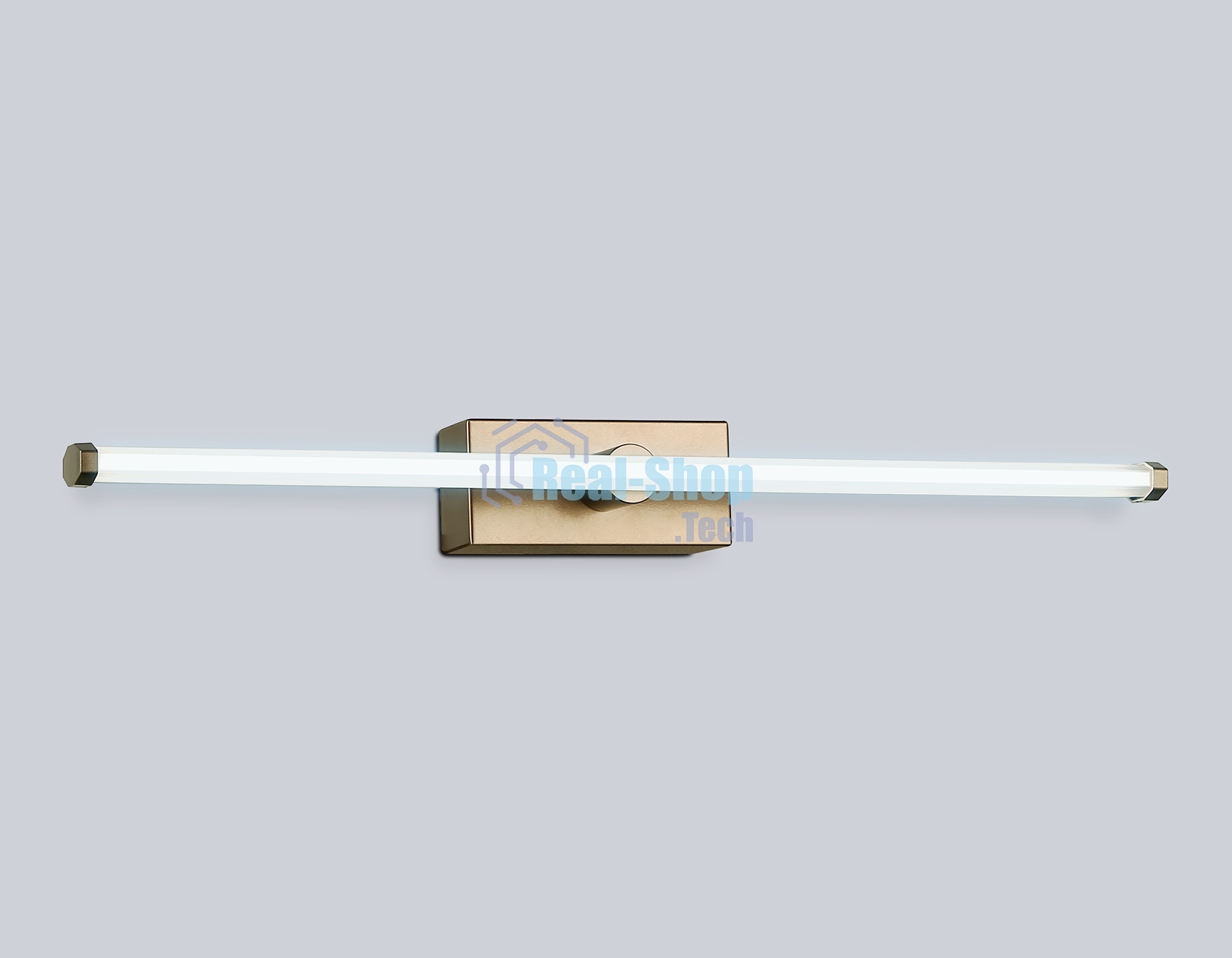 Настенный светодиодный светильник Ambrella light FL6113 CF кофе 9W 3000K-6400K 410*45*080