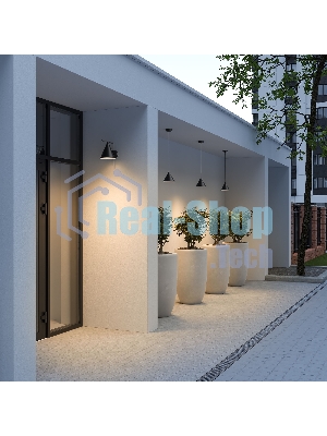 Светильник садово-парковый со светодиодами Bevel 35184/D черный