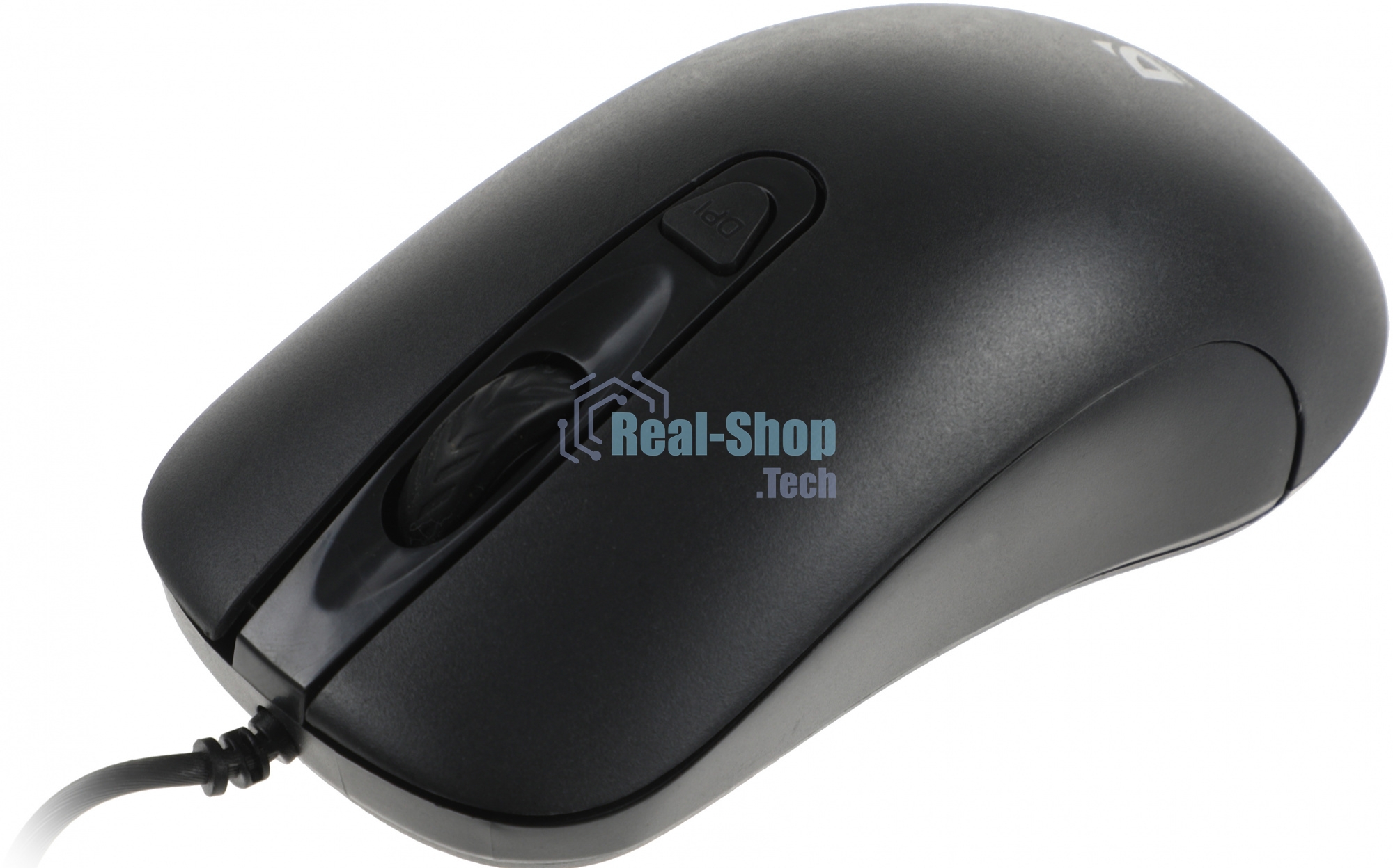 Мышь проводная Defender Classic MB-230 черный, 1600 dpi, USB, кнопки - 4