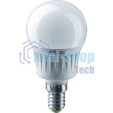 Лампа светодиодная Navigator NLL-G45-7-230-4K-E14 7Вт шар 4000К белый E14 560лм 176-264В