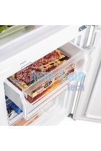 Холодильник Maunfeld MFF176SFW белый двухкамерный 187/75л морозилка снизу, ручная разморозка