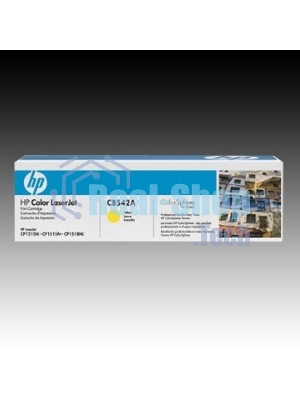 Картридж лазерный HP CB542A желтый LJ P1215/1515 (1400 стр.)