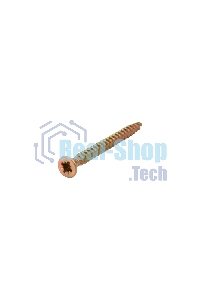 Саморез универсальный Kranz 3х35, желтый цинк, пакет (800 шт/уп)