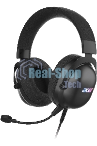 Гарнитура проводная с микрофоном Acer AHW122 черный 2.1м мониторные USB оголовье (ZL.HDSCC.01U)